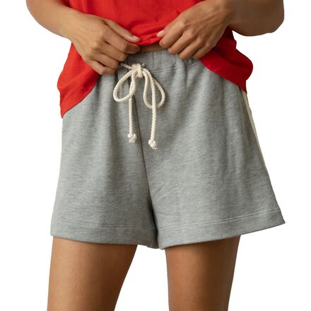 The Eco-Terry Stripe Short - Women's