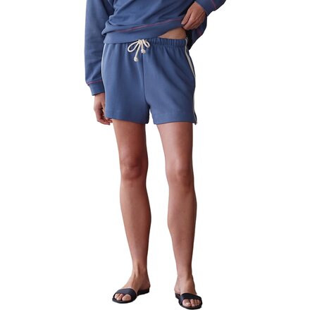 The Eco-Terry Stripe Short - Women's