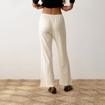 Donni - The Baby Rib Scallop Pant - Women's