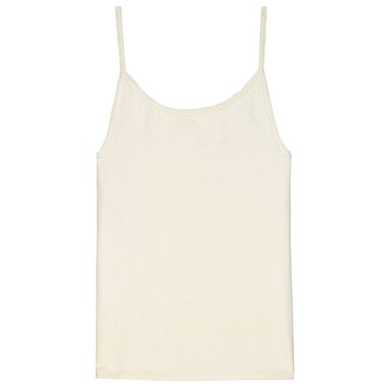 Donni - The Baby Rib Scallop Tank Top - Women's