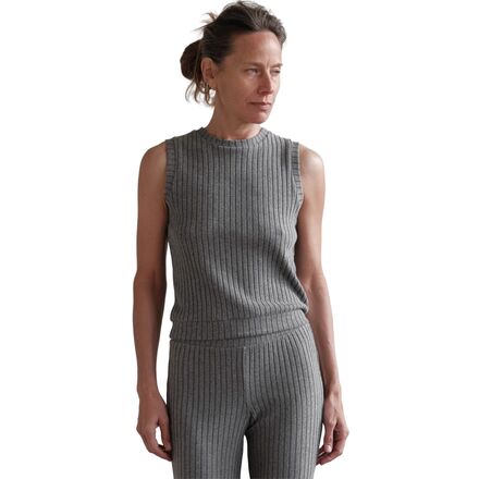 The Sweater Rib Shell Vest - Women's