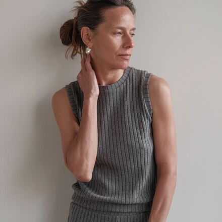 Donni - The Sweater Rib Shell Vest - Women's