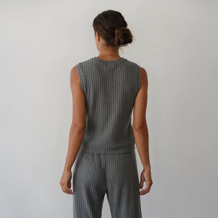 Donni - The Sweater Rib Shell Vest - Women's