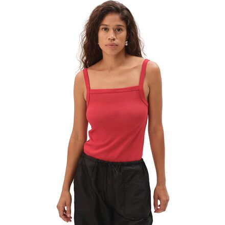 The Baby Rib Square Neck Tank Top - Women's