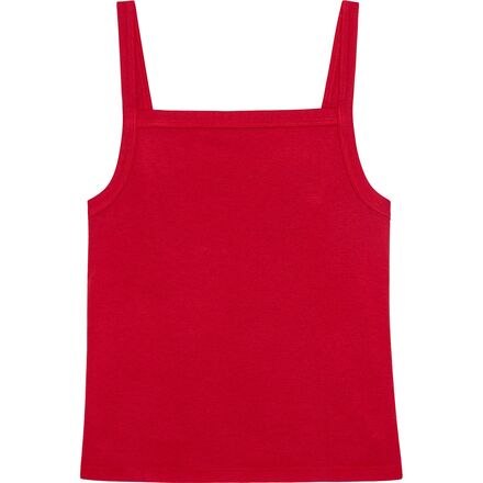Donni - The Baby Rib Square Neck Tank Top - Women's