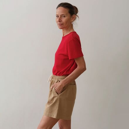 Donni - The Chino Drawstring Short - Women's