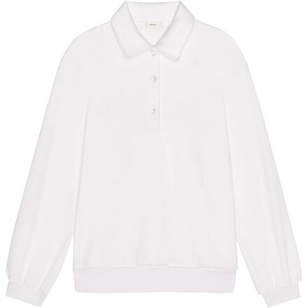 Donni - The Eco-Terry Polo Sweatshirt - Women's