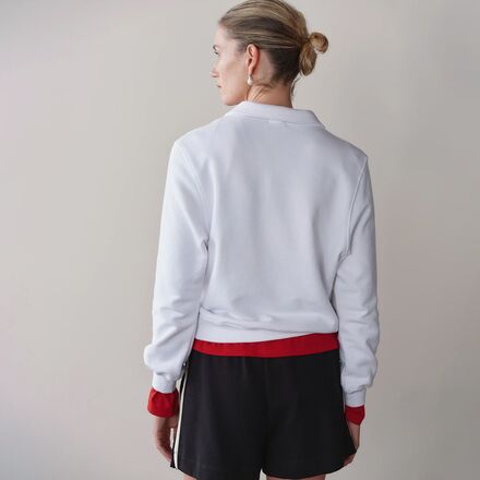 Donni - The Eco-Terry Polo Sweatshirt - Women's