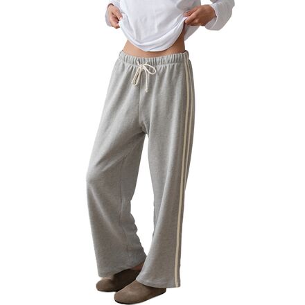 The Eco-Terry Stripe Pant - Women's
