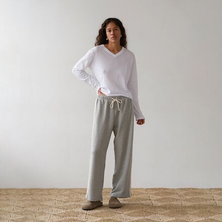 Donni - The Eco-Terry Stripe Pant - Women's