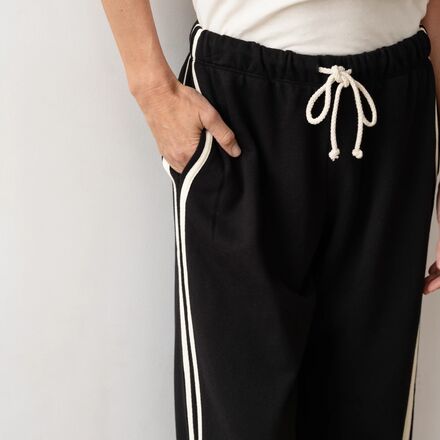 Donni - The Eco-Terry Stripe Pant - Women's