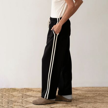 Donni - The Eco-Terry Stripe Pant - Women's