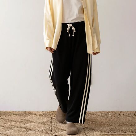 Donni - The Eco-Terry Stripe Pant - Women's