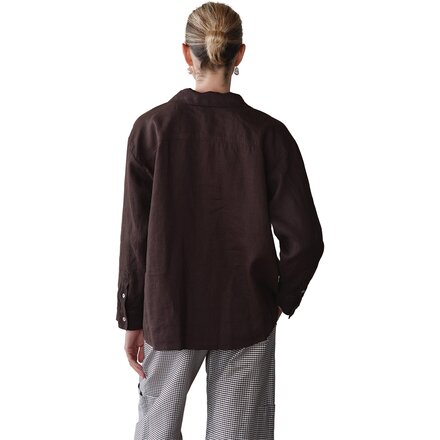 Donni - The Linen Relaxed Shirt - Women's