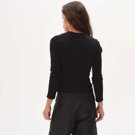 Donni - The Varied Rib Cardigan - Women's