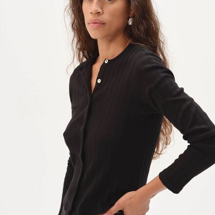 Donni - The Varied Rib Cardigan - Women's