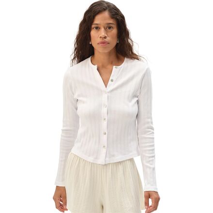 The Varied Rib Cardigan - Women's