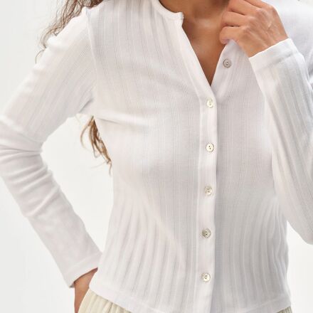 Donni - The Varied Rib Cardigan - Women's
