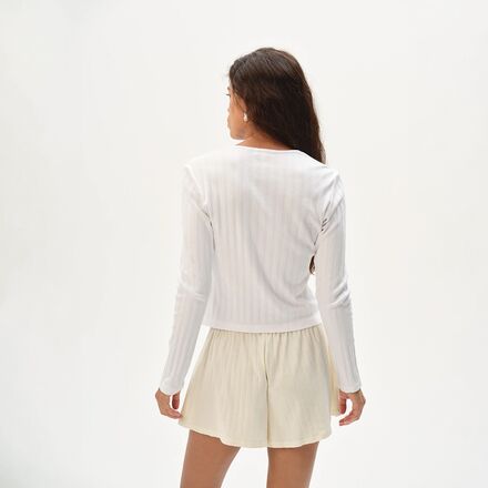 Donni - The Varied Rib Cardigan - Women's