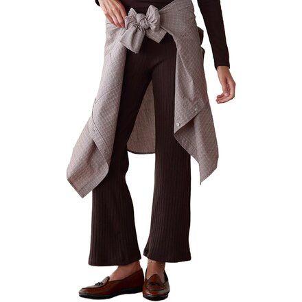 The Sweater Rib Kick Flare Pant - Women's