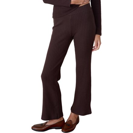 Donni - The Sweater Rib Kick Flare Pant - Women's