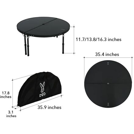 DOD Outdoors - Ichi One Pole Tent Table