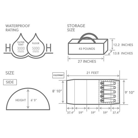 DOD Outdoors - Kamaboko Super Tent