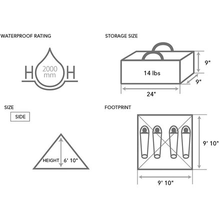 DOD Outdoors - RX Pyramid Tent