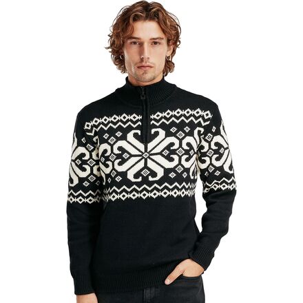 Dale of Norway - Falkeberg Sweater - Men's - Black/Off White