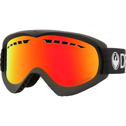 Dragon - DX Goggles - Kids' - Black/LumaLens Red Ion