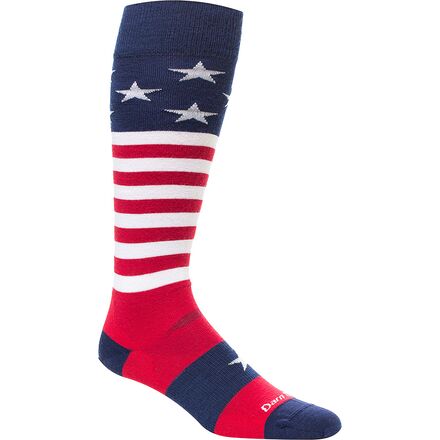 Darn Tough - Captain Stripe OTC Ultra-Light Sock - Men's - Stars And Stripes