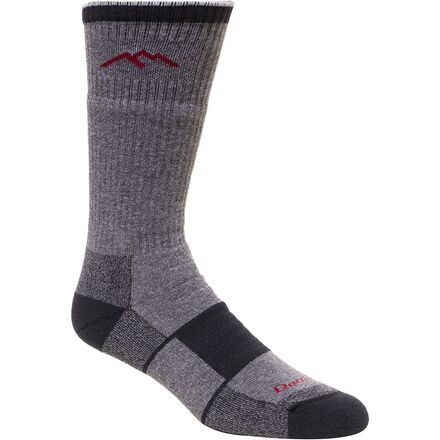 Darn Tough - Hker Coolmax Boot Full Cushion Sock - Men's - Gray/Black