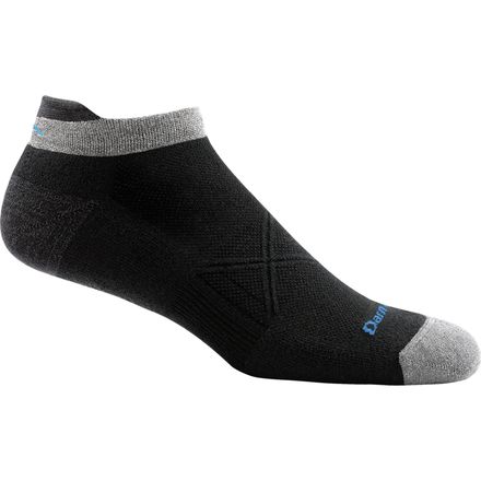 Darn Tough Vertex Stipe No Show Tab Ultra-Light Sock - Men's - Clothing