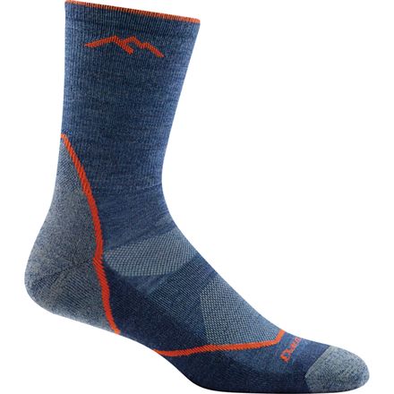 Darn Tough - Light Hiker Micro Crew Light Cushion Sock - Men's - Denim