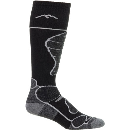 Darn Tough - Function 5 OTC Padded Cushion Sock - Men's - Black