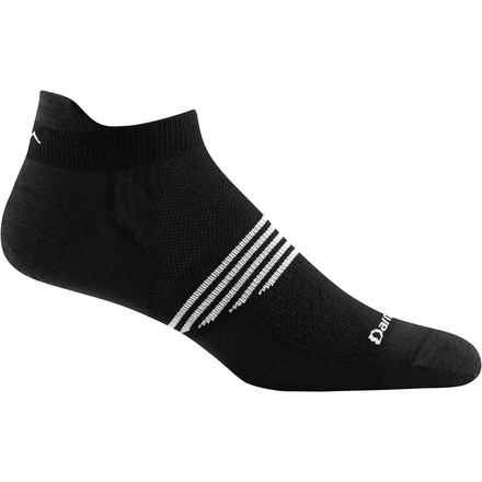 Darn Tough - Element No-Show Tab Lightweight Sock - Black