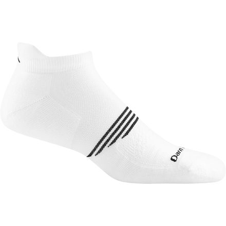 Darn Tough - Element No-Show Tab Lightweight Cushion Sock - White