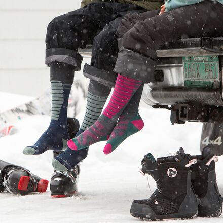 Darn Tough - Edge OTC Midweight Sock + Cushion + Padded Shin - Men's