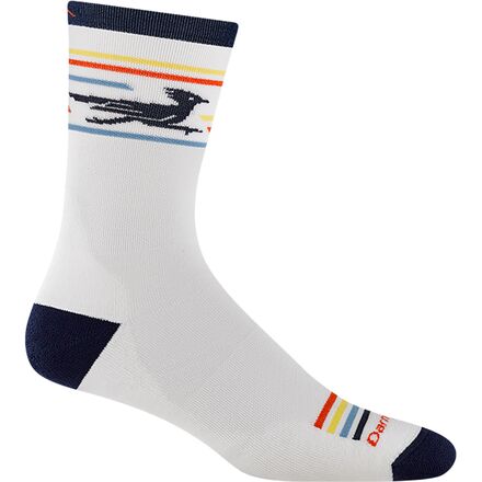 Darn Tough - Frontrunner Micro Crew Ultra-LW + Cushion Sock - White