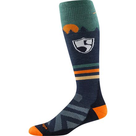 Darn Tough - High Fives OTC Midweight Sock + Cushion