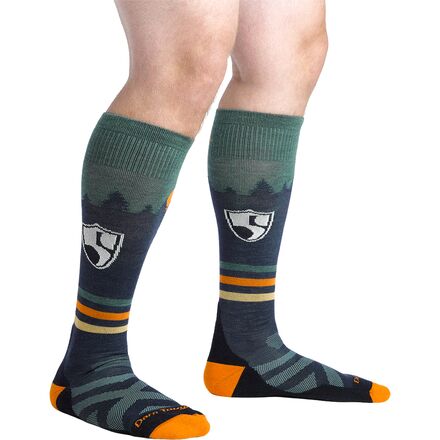 Darn Tough - High Fives OTC Midweight Sock + Cushion
