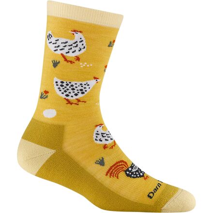 Mother Clucker Crew Lightweight Sock + Cushion - Women's