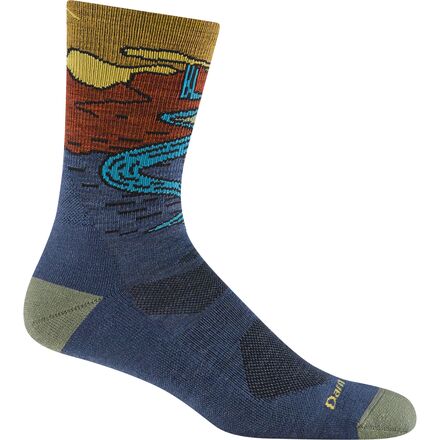Chasing Waterfalls Lightweight Micro Crew Sock - Men's