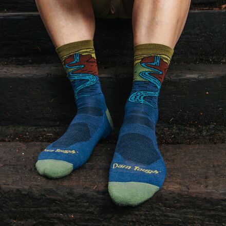 Darn Tough - Chasing Waterfalls Lightweight Micro Crew Sock - Men's