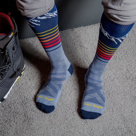 Darn Tough - Steep Lines OTC Lightweight Cushion Sock -Men's