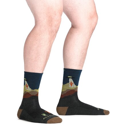 Darn Tough - Spaced Out Micro Crew LW + Cushion Sock