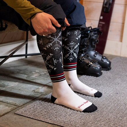 Darn Tough - Snowfall OTC Midweight + Cushion Sock - Women's
