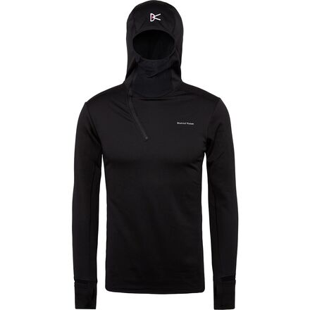 Hooded Grid Fleece Jacket - Men's
