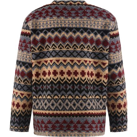 District Vision - Jacquard Knit Crew Neck Sweatshirt - Men's
