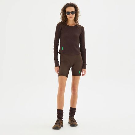 District Vision - Fitted Long-Sleeve Waffle T-Shirt - Women's